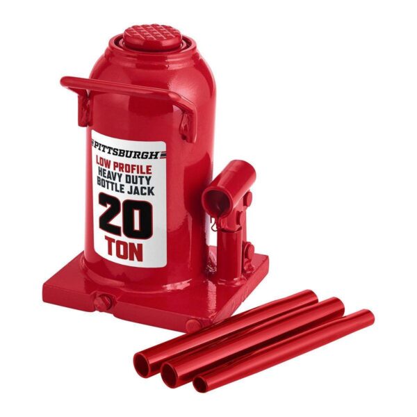 20 Ton Hydraulic Low-Profile Bottle Jack