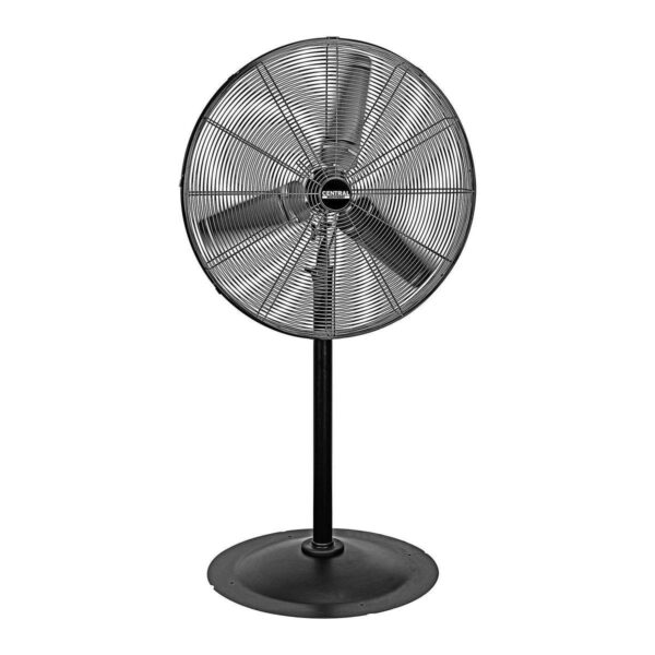 30 in., 3-Speed Pedestal High Velocity Shop Fan