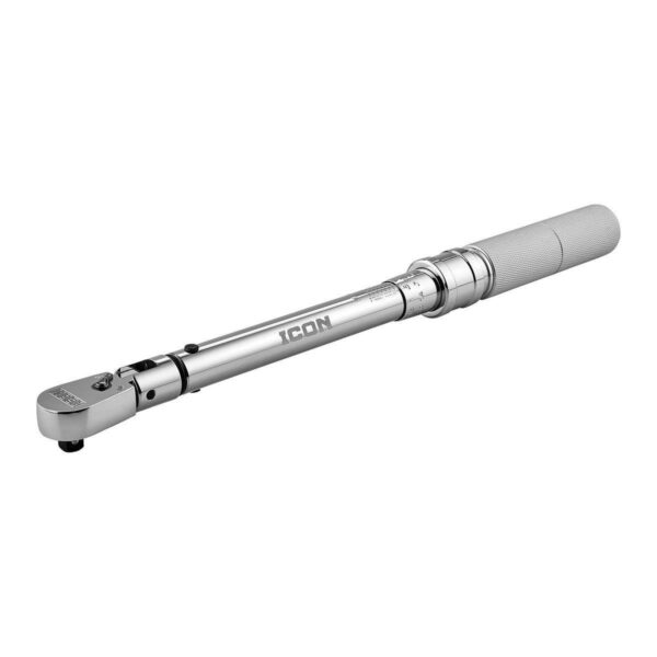 3/8 in. Drive 5-75 ft. lb. Professional Flex Head Click Torque Wrench