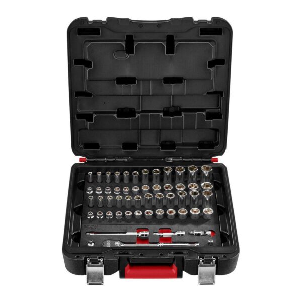 3/8 in. Drive SAE and Metric Modular General Service Socket Set, 54-Piece