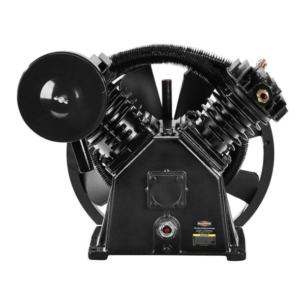 5 HP, 175 PSI 2-Stage V-Style Cast Iron Air Compressor Pump