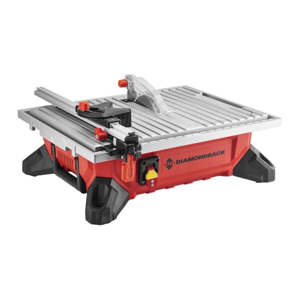 6.5 Amp 7 in. Table Top Wet Tile Saw with Tilting Bevel Table