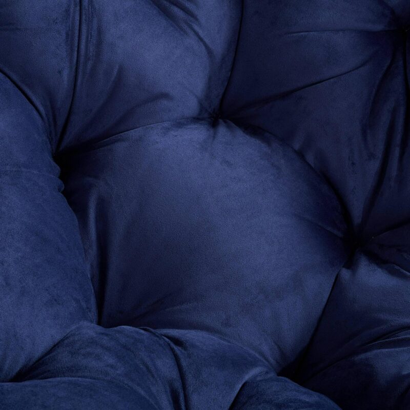 Better Homes and Gardens Papasan Chair, Polyester, Blue - Image 3