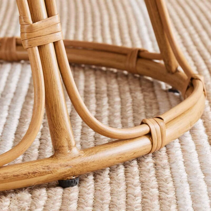Better Homes and Gardens Papasan Chair, Cream Boucle - Image 5