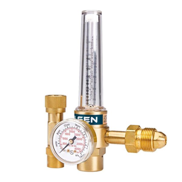 CO2/Argon/Helium Flowmeter Regulator