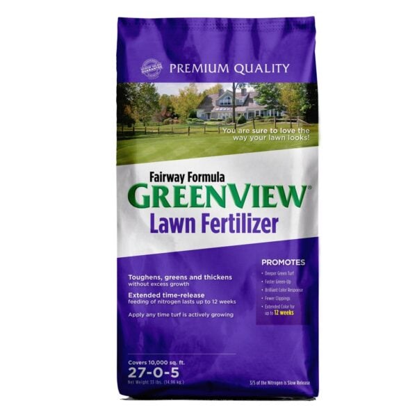 GreenView Fairway Formula Spring or Fall Lawn Fertilizer - 33 lb. - Covers 10,000 Sq. ft.