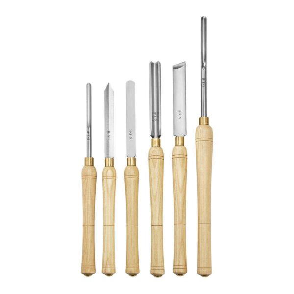 High-Performance Lathe Chisel Set, 6-Piece