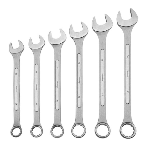 Jumbo Metric Combination Wrench Set, 6-Piece