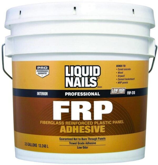 Liquid Nails 3.5 gal. Fiberglass Reinforced Panel (FRP) Low VOC Adhesive