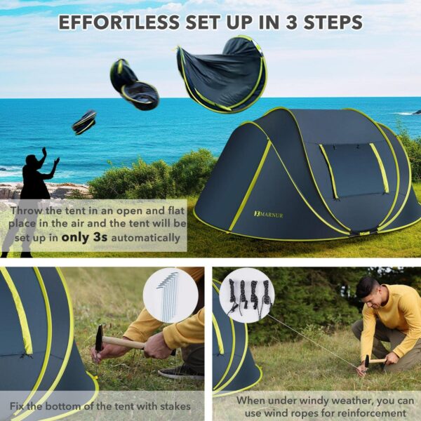 MARNUR Instant Tent c069dc9ebf4f0916daf80e2cc867bdfb