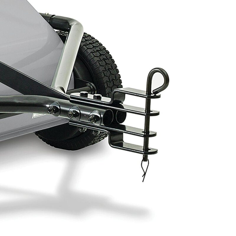 Ohio Steel Tow Behind Lawn Sweeper, 50 Inch, 26 Cu. Ft, Heavy-Duty Leaf and Grass Collector, Patented Spiral Brush - Image 10