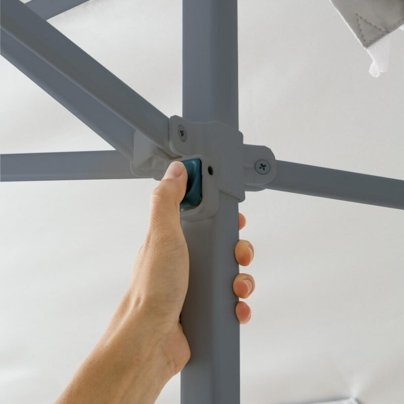 Ozark Trail 14' x 14' Instant Lighted Canopy for Camping - Blue, Gray - Image 8
