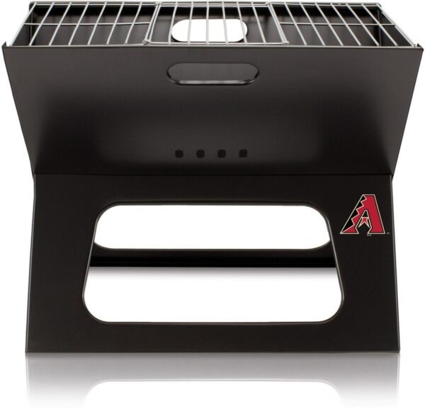 Picnic Time Arizona Diamondbacks Portable Charcoal BBQ X-Grill