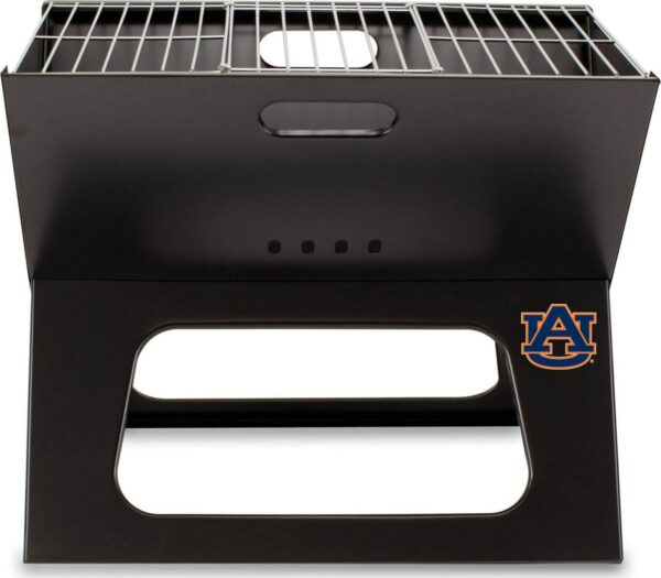 Picnic Time Auburn Tigers Folding Charcoal Barbeque Grill