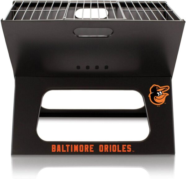 Picnic Time Baltimore Orioles Portable Charcoal BBQ X-Grill