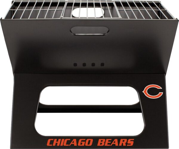 Picnic Time Chicago Bears Portable Charcoal BBQ X-Grill