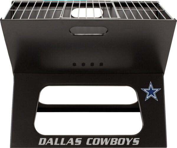 Picnic Time Dallas Cowboys Portable Charcoal BBQ X-Grill