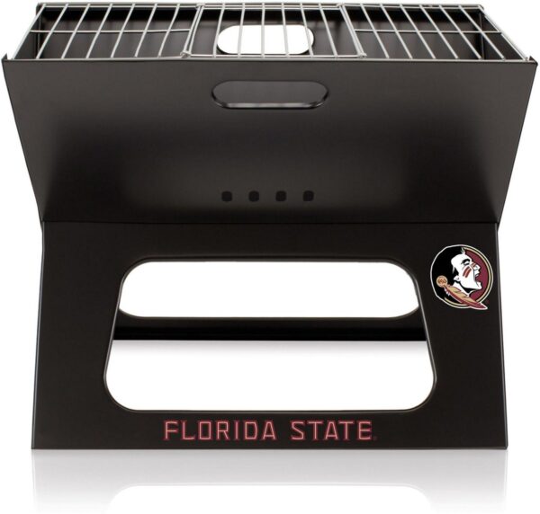 Picnic Time Florida State Seminoles Folding Charcoal Barbeque Grill