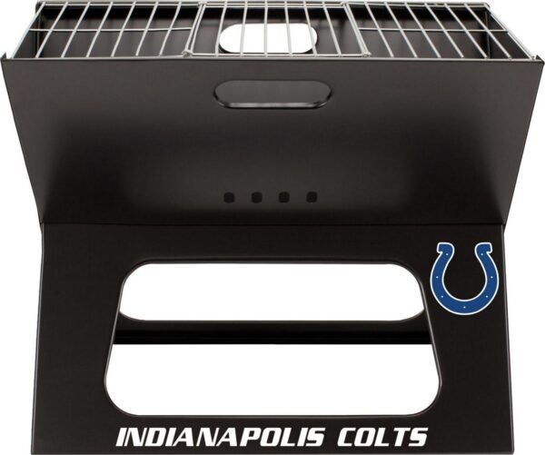 Picnic Time Indianapolis Colts Portable Charcoal BBQ X-Grill