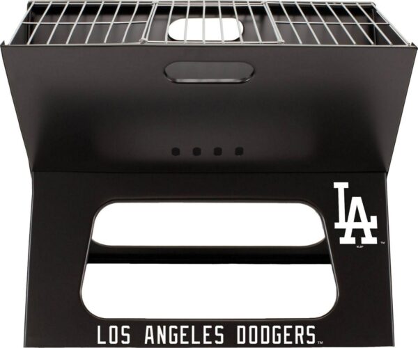 Picnic Time Los Angeles Dodgers Portable Charcoal BBQ X-Grill