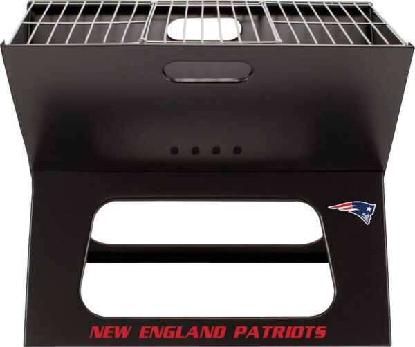 Picnic Time New England Patriots Portable Charcoal BBQ X-Grill