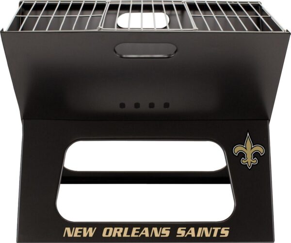 Picnic Time New Orleans Saints Portable Charcoal BBQ X-Grill