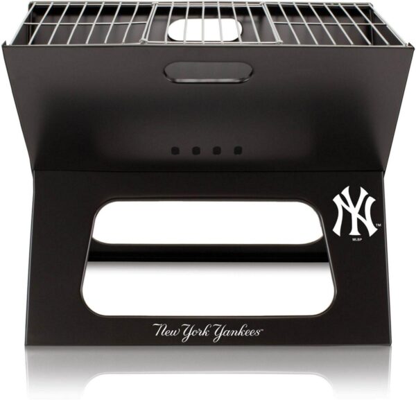 Picnic Time New York Yankees Portable Charcoal BBQ X-Grill