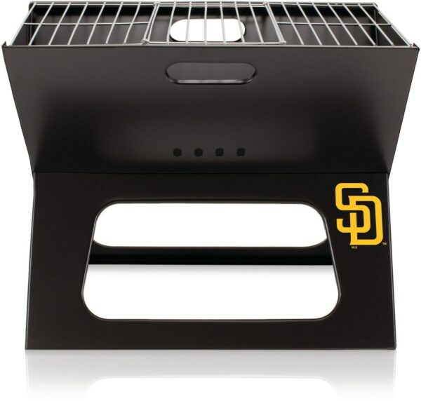 Picnic Time San Diego Padres Portable Charcoal BBQ X-Grill