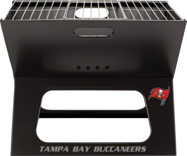 Picnic Time Tampa Bay Buccaneers Portable Charcoal BBQ X-Grill