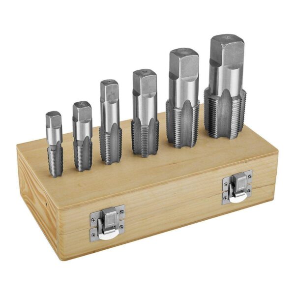 Pipe Tap Set, 6 Piece