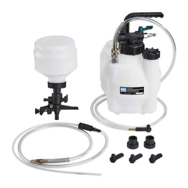 Pneumatic Air Operated Brake Bleeder with Auto-Refill Kit