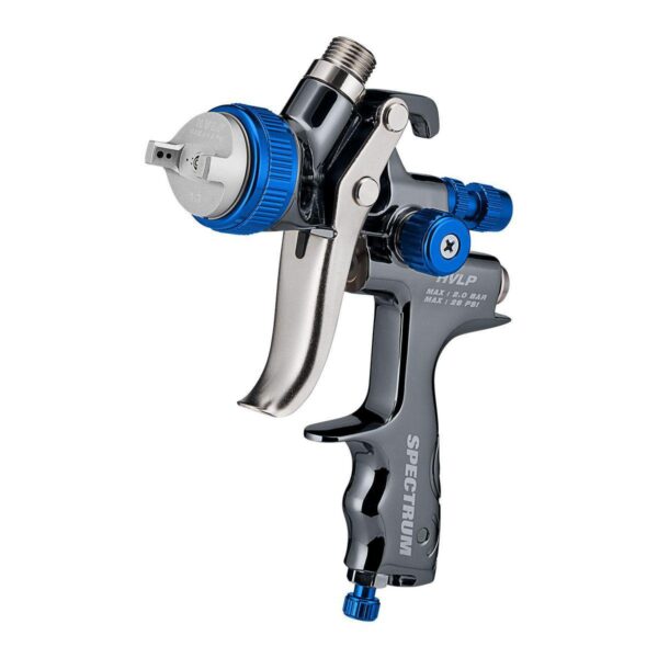 Premium HVLP Gravity-Feed Air Spray Gun with Side Fan Control