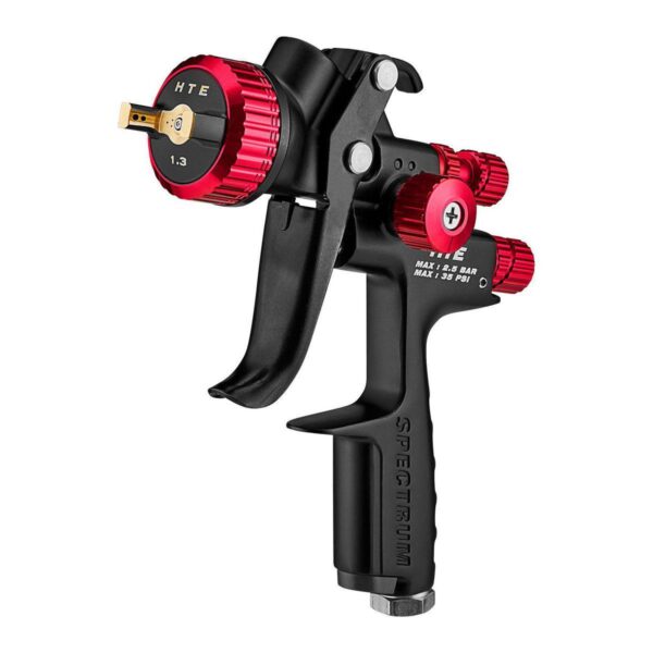 Professional HTE Gravity Feed Spray Gun with Side Fan Control