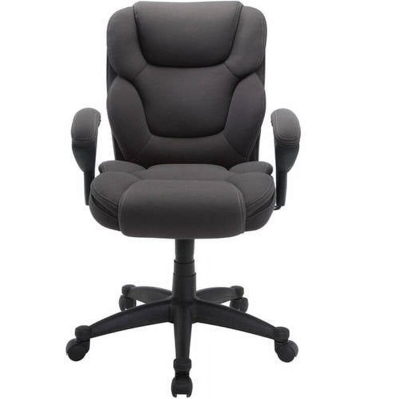 Serta Commercial Grade Task Office Chair, Supports up to 300 lbs., Dark Gray - Image 6