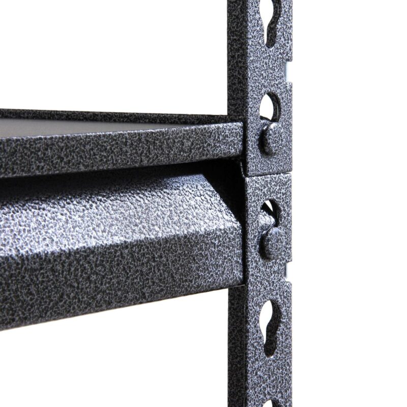 Stronghold Garage Gear by Shin Crest 6-Shelf Boltless Rack with Wood Decking, 600lbs Per Shelf - Image 6