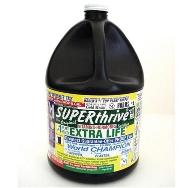 Superthrive The Original Vitamin Solution for Plants Mineral Supplement, 1 gal.