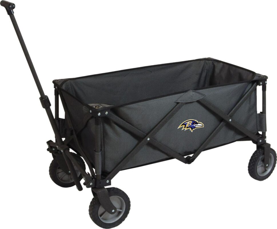 Picnic Time Baltimore Ravens Portable Utility Wagon