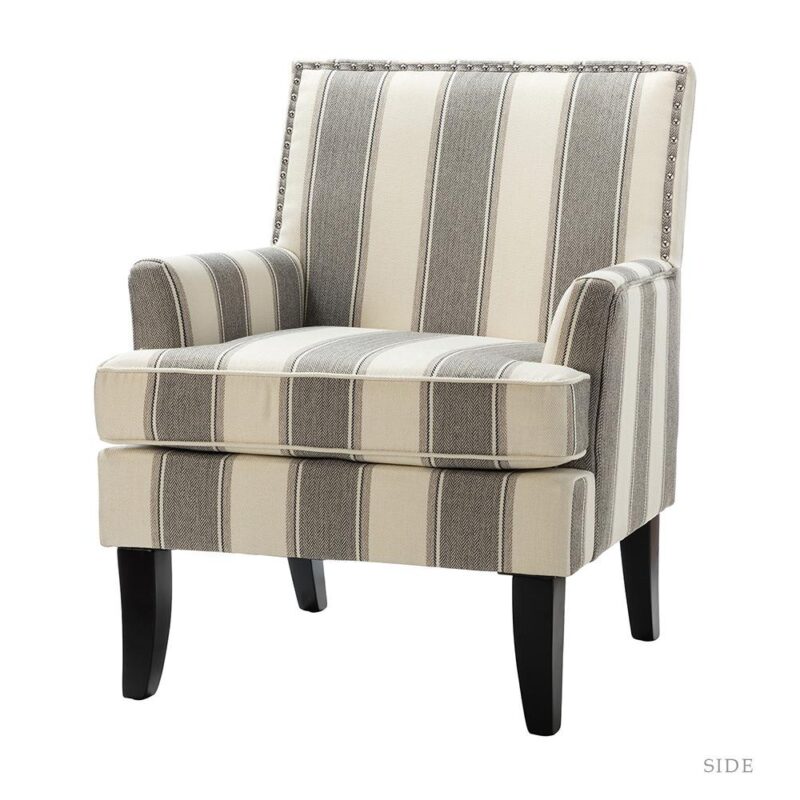 14 Karat Home Casual GREY Accent Chair