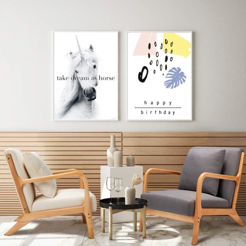 AECOJOY Modern Gray Accent Chair - Image 7