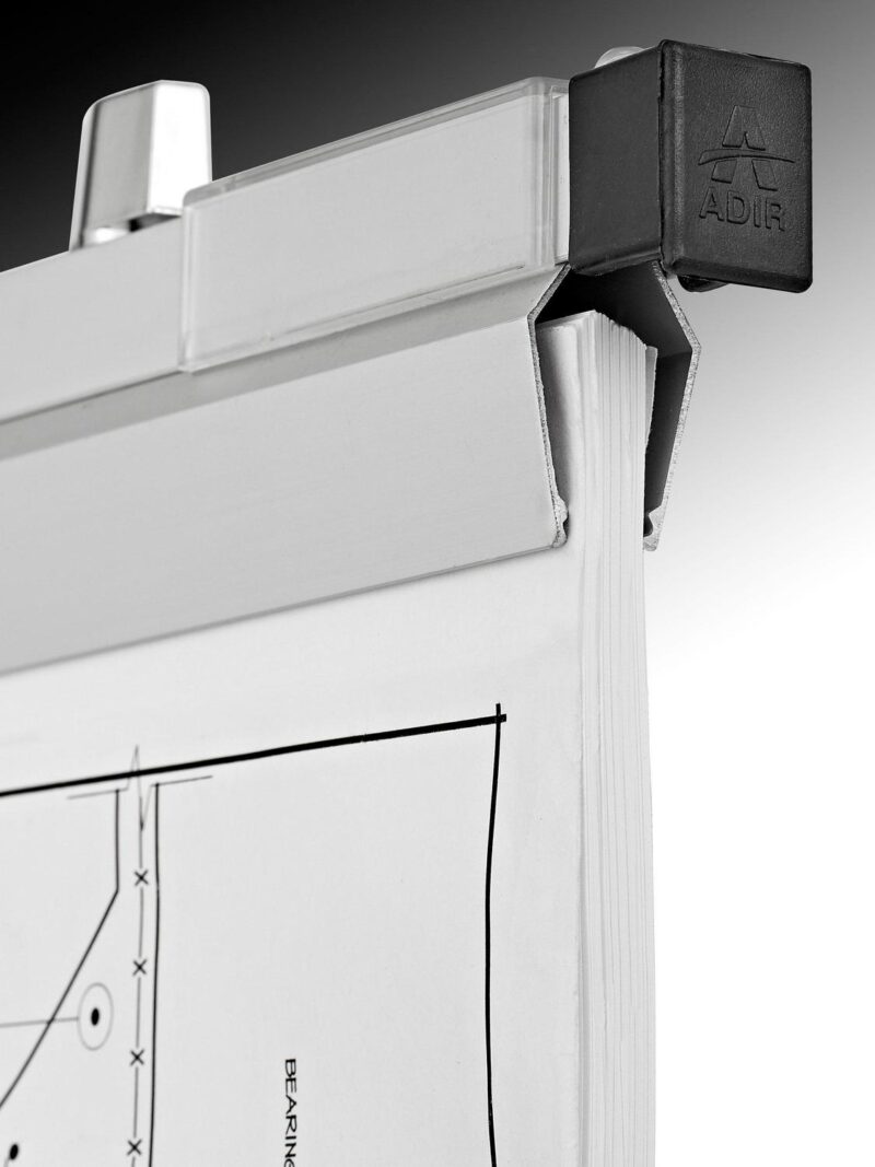 AdirOffice 6036 30 In. Aluminum Hanging Clamps (12 Pack) - Image 4