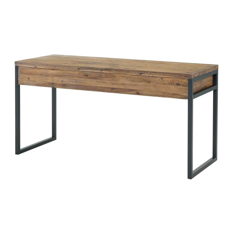Alaterre Furniture Claremont 60-Inches Brown Modern/Contemporary Pine Writing desk - Image 6