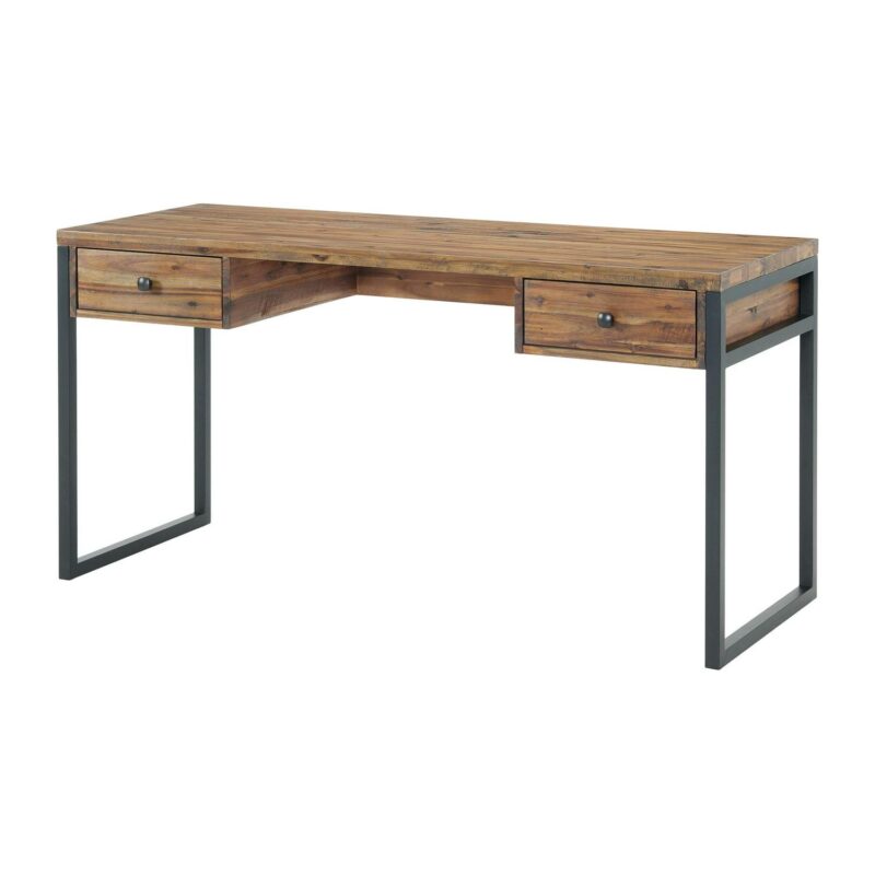 Alaterre Furniture Claremont 60-Inches Brown Modern/Contemporary Pine Writing desk