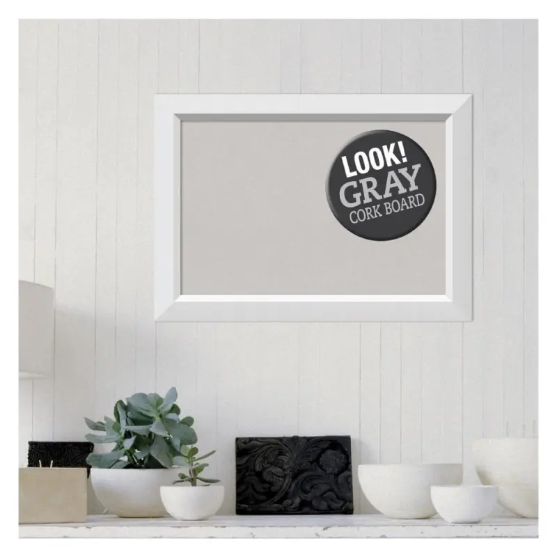 Amanti Art 28-Inches W x 20-Inches H Cork Bulletin board - Image 3