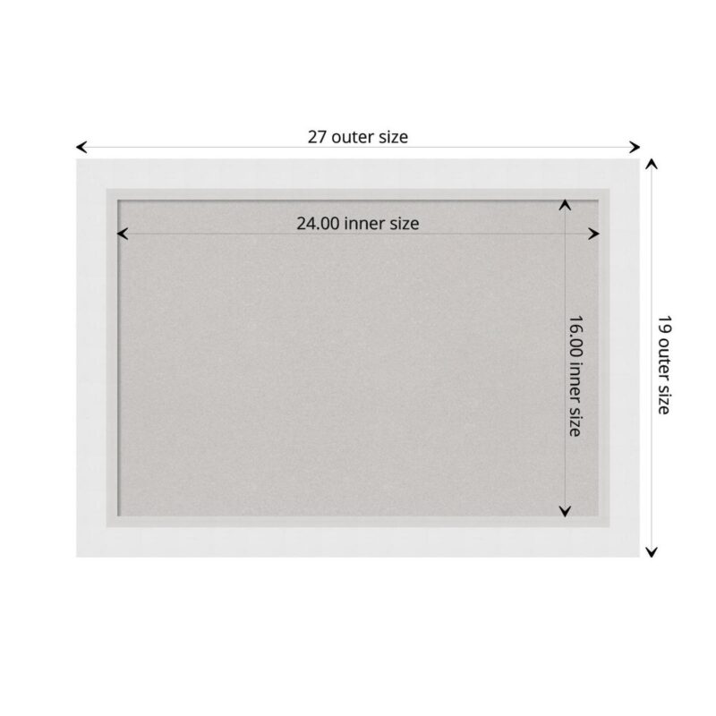 Amanti Art 28-Inches W x 20-Inches H Cork Bulletin board - Image 6
