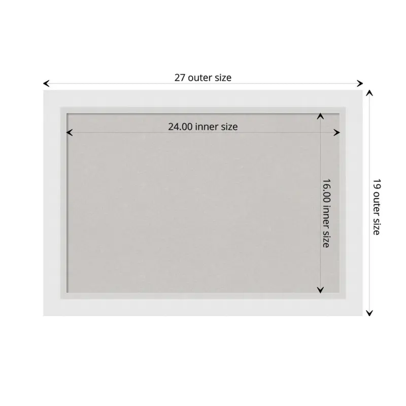 Amanti Art 28-Inches W x 20-Inches H Cork Bulletin board - Image 6
