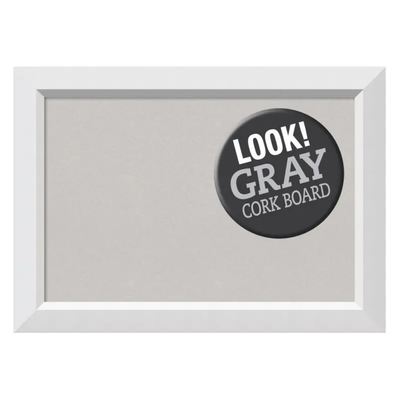 Amanti Art 28-Inches W x 20-Inches H Cork Bulletin board