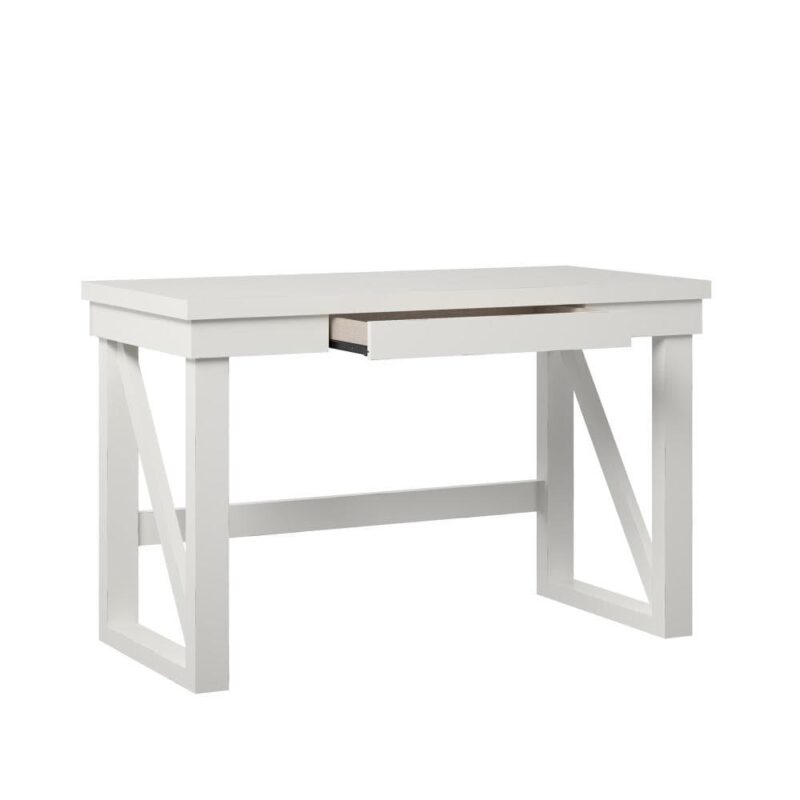 Ameriwood Home Crestwood 47.5-Inches White Modern/Contemporary Computer desk - Image 4