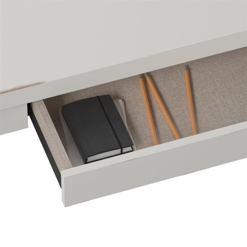 Ameriwood Home Crestwood 47.5-Inches White Modern/Contemporary Computer desk - Image 5