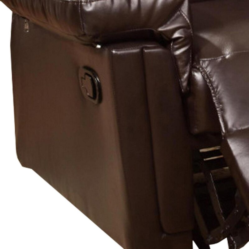 Benzara Brown Recliner - Image 3