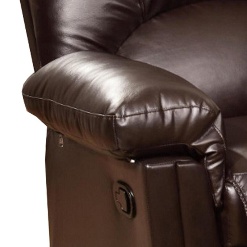 Benzara Brown Recliner - Image 2